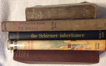 Lot Of 5 Antique Hardcover Books - L