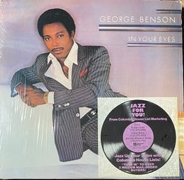 George Benson - In Your Eyes - 1983- W1-23744 Vinyl Record - In Shrink  -  JAZZ