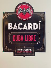 Bacardi Cuba Libre Bar Sign