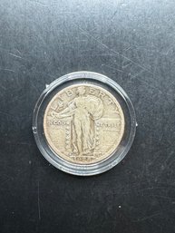 1928-S Standing Liberty Silver Quarter