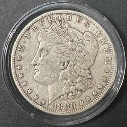 1880-O Morgan Silver Dollar