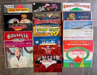 Broadway Musicals, Comedy & Christmas Vinyl Record Albums