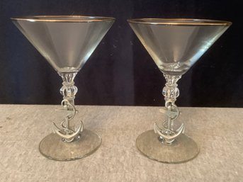 Anchor Martini Glasses