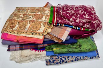 12 Fabrics From Many Countries, Some Vintage