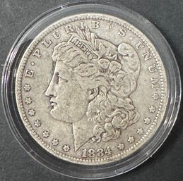 1884-O Morgan Silver Dollar