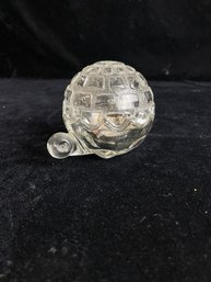 Anchor Hocking Glass Turtle Trinket Candy Dish