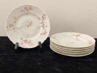 Theodore Haviland Floral Dishes - Set Of 6