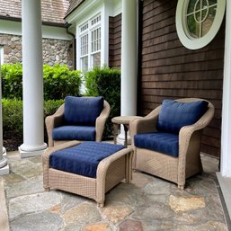 An All Weather Wicker Set - 4 Piece