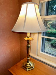 Very Nice Tall Brass Table Lamp