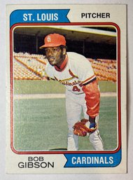 1974 Topps #350 Bob Gibson