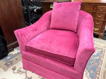 If Hot Pink Is Your Thing...... Swivel Chair