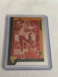 Trevor Lawrence 2021 Chronicles Flux Silver Rookie