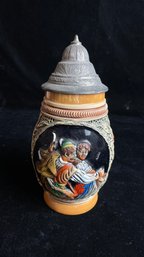 Original King Bavarian Lidded Beer Stein