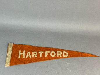 Vintage Hartford Pennant