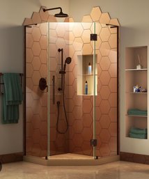 Dreamline Prism Plus Frameless Neo-Angle Shower Enclosure