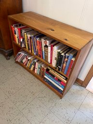 Wooden Book Shelf With 2 Shelves