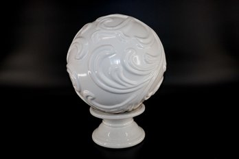 White Sphere Decor