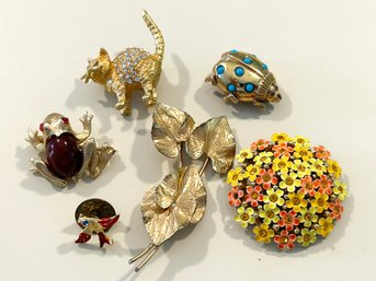 Costume Jewelry Pins