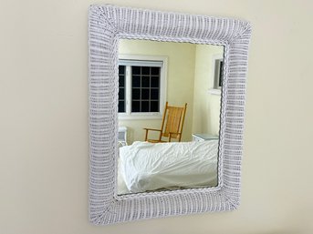 Wicker Wall Mirror