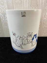 Animals White Bathroom Accessory Set