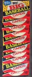 (10) 1989 Topps Big Baseball Cards 2nd Series Sealed Packs - L