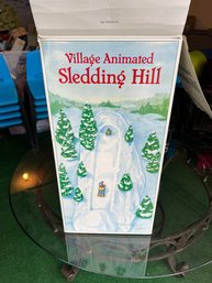 Dept. 56 Village Animated Sledding Hill Display