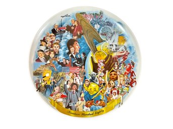 1980 Ghent Memory Plate (Star Wars, Reagans & More) - Proof With Mark Ups & Letter To Alton Tobey