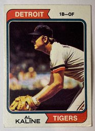 1974 Topps #215 Al Kaline