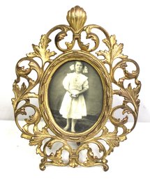 Beautiful Antique Rear Find Victorian Gilt Picture Frame