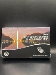 2013 United States Silver Proof Set