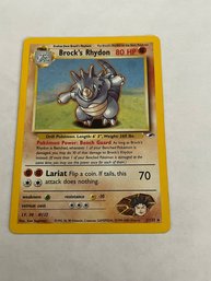 Brock's Rhydon Gym Heroes Holo 2/132 Pokemon TCG