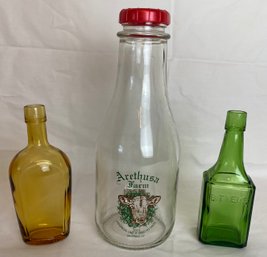 Three Glass Bottles