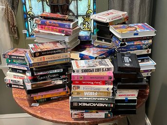 A Large VHS Collection