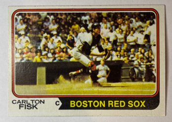 1974 Topps #105 Carlton Fisk