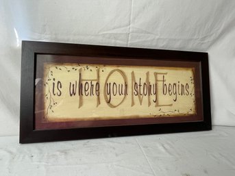 Home Decor Sign