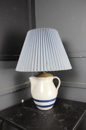 Vintage Pitcher Lamp