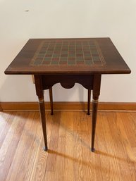 Hitchcock Chess Table.