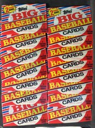 (15) 1988 Topps Big Baseball Cards 2nd Series Sealed Packs - L