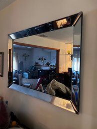 Art Deco Thick Beveled Wall Mirror