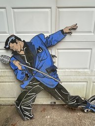 Amazing 5' Tall Elvis Presley Sign- Perfect For Man Cave Or Outdoor Display