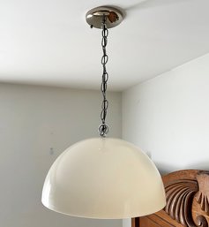 A Mid Century Modern Acrylic Chandelier