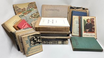 Over 20 Vintage Russian Books: Classics, Art, Travel & More