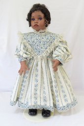 Large 26' Porcelain Whitney Doll By Donna Rubert 1991