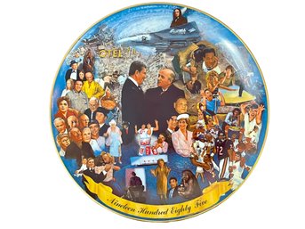 1985 Ghent Collection Memory Plate (New Coke, The Stones & More) By Alton Tobey - First Edition 4/1985