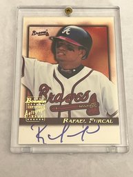 Rafael Furcal 2001 Bowman Rookie Auto QA-RF