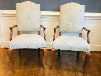 Pair Of ETHAN ALLEN Captains Chairs