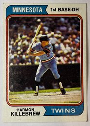 1974 Topps #400 Harmon Killebrew