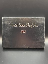 Beautiful 1981 United States Proof Set