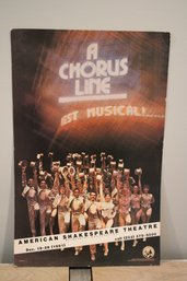 A Chorus Line Promotional Poster From 1981 Shakespeare Theater Stratford, CT - Lot 4