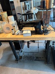 Large Commercial Singer Sewing Machine